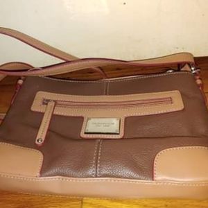 TIGNANELLO BROWN LEATHER BAG